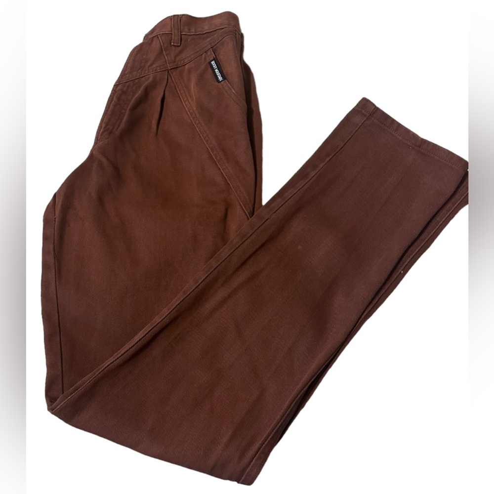 Vintage Rocky Mountain western brown jeans size 7 - Picture 5 of 9